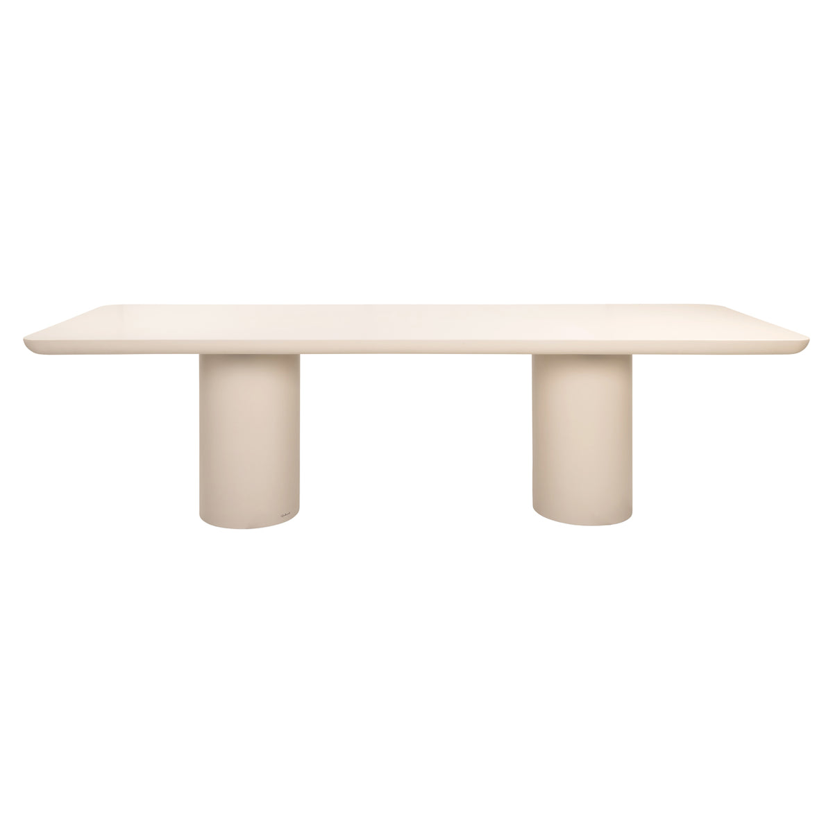 Urban Bloom sandstone outdoor dining table 280