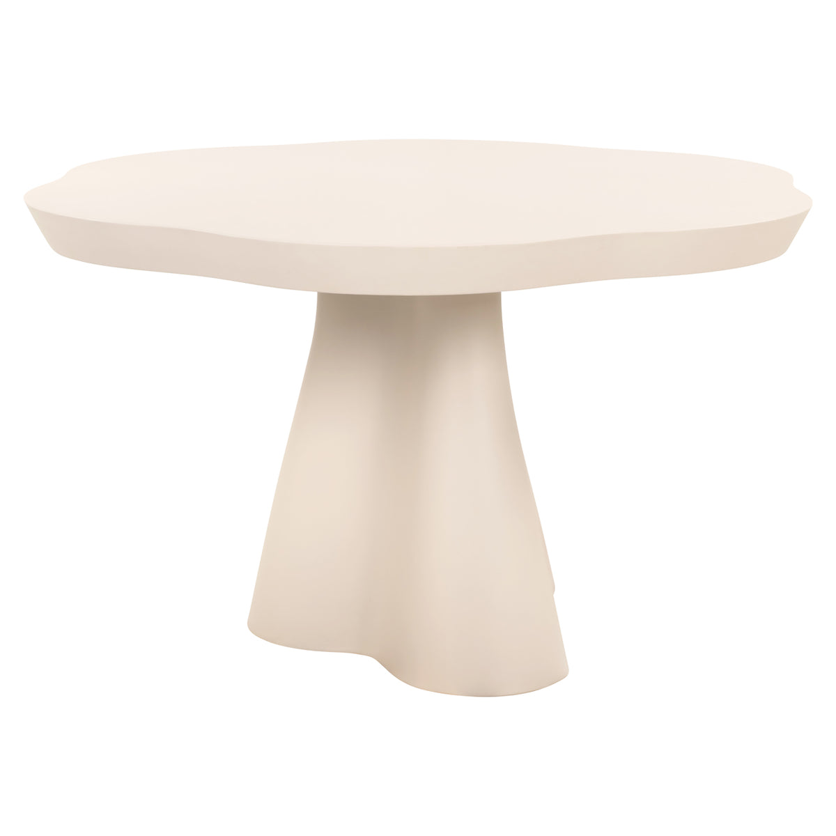 Table à manger d’extérieur Urban Bloom sandstone 140x140