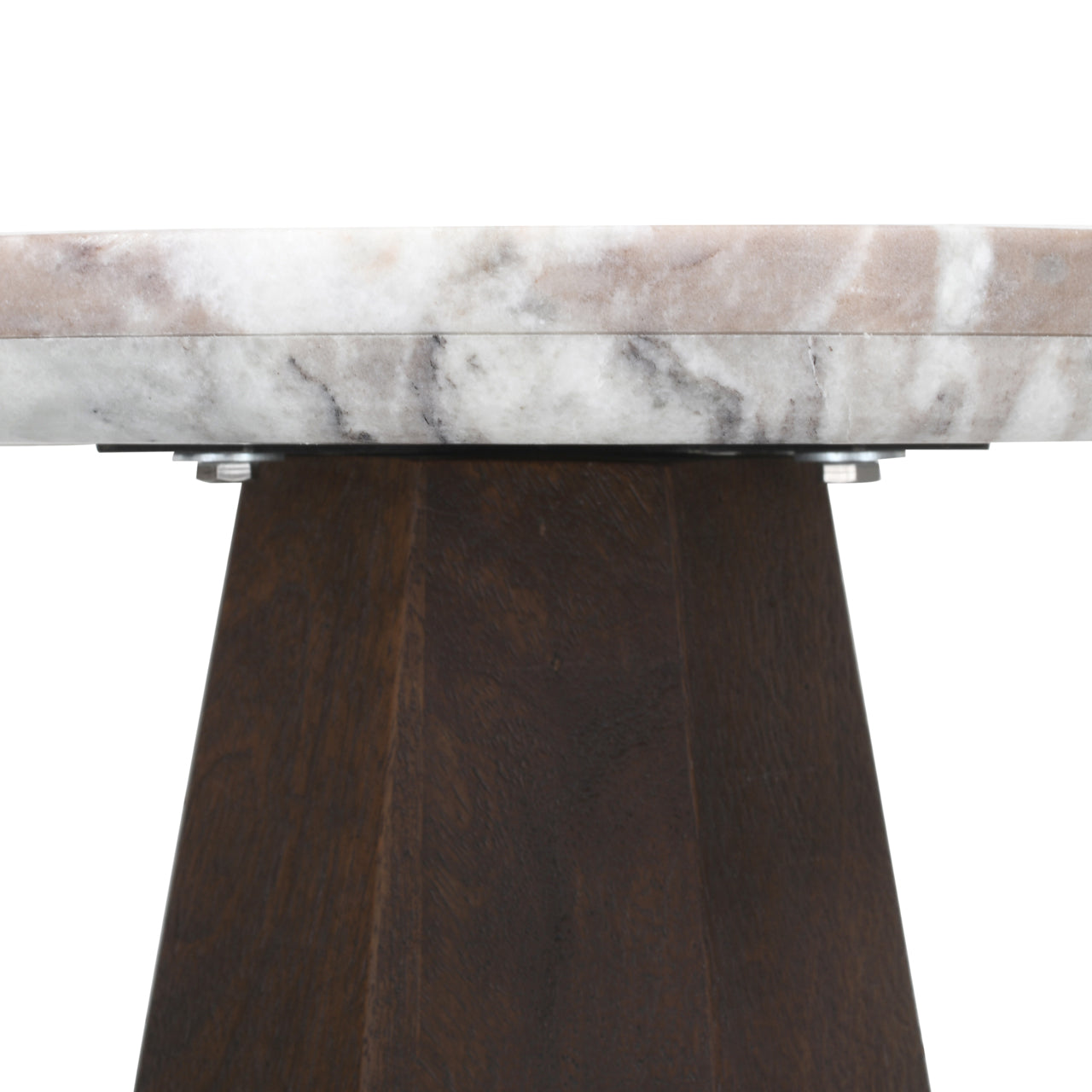 Oberoy Blush beige side table 45Ø