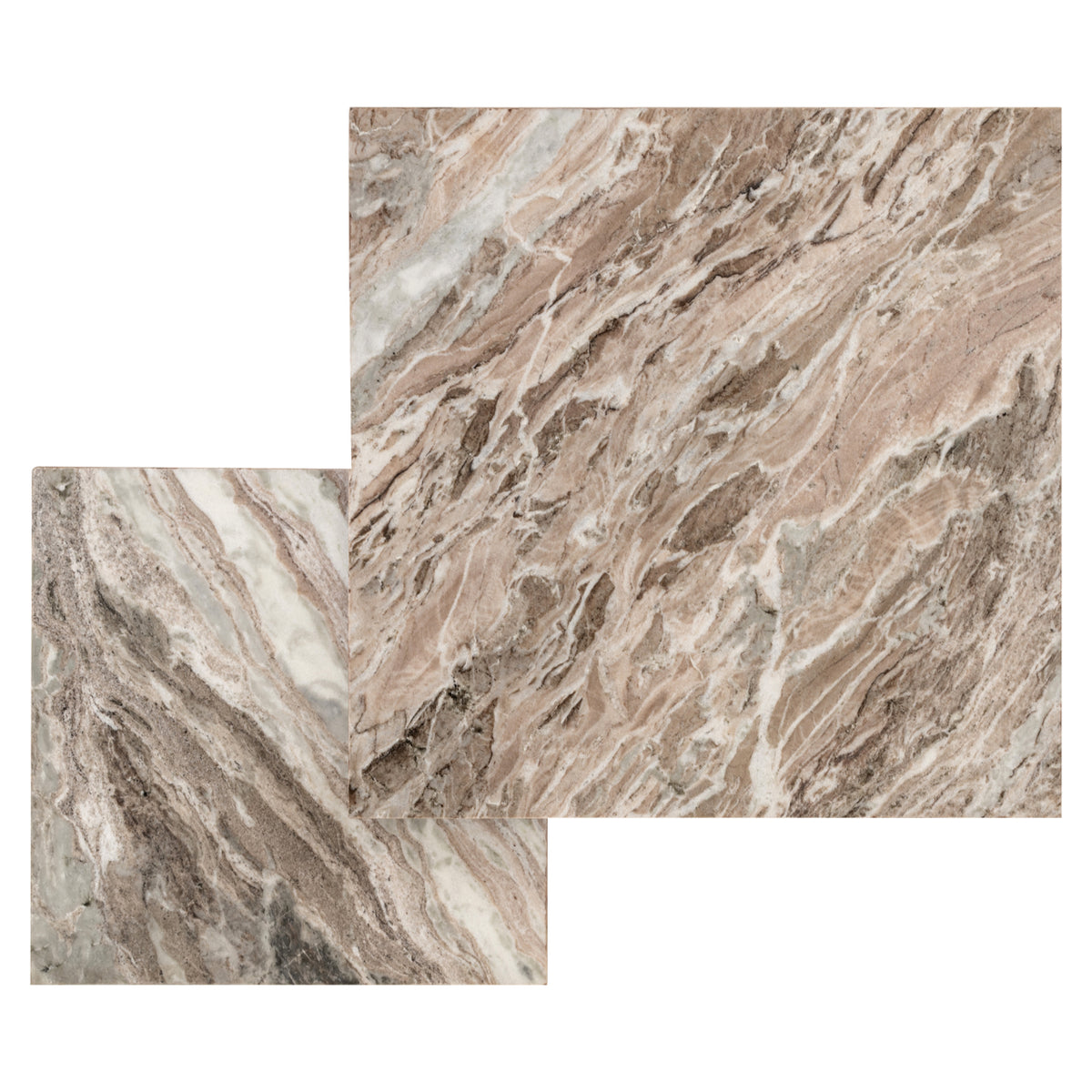 Couchtisch Rashford Blush Beige (2er-Set)