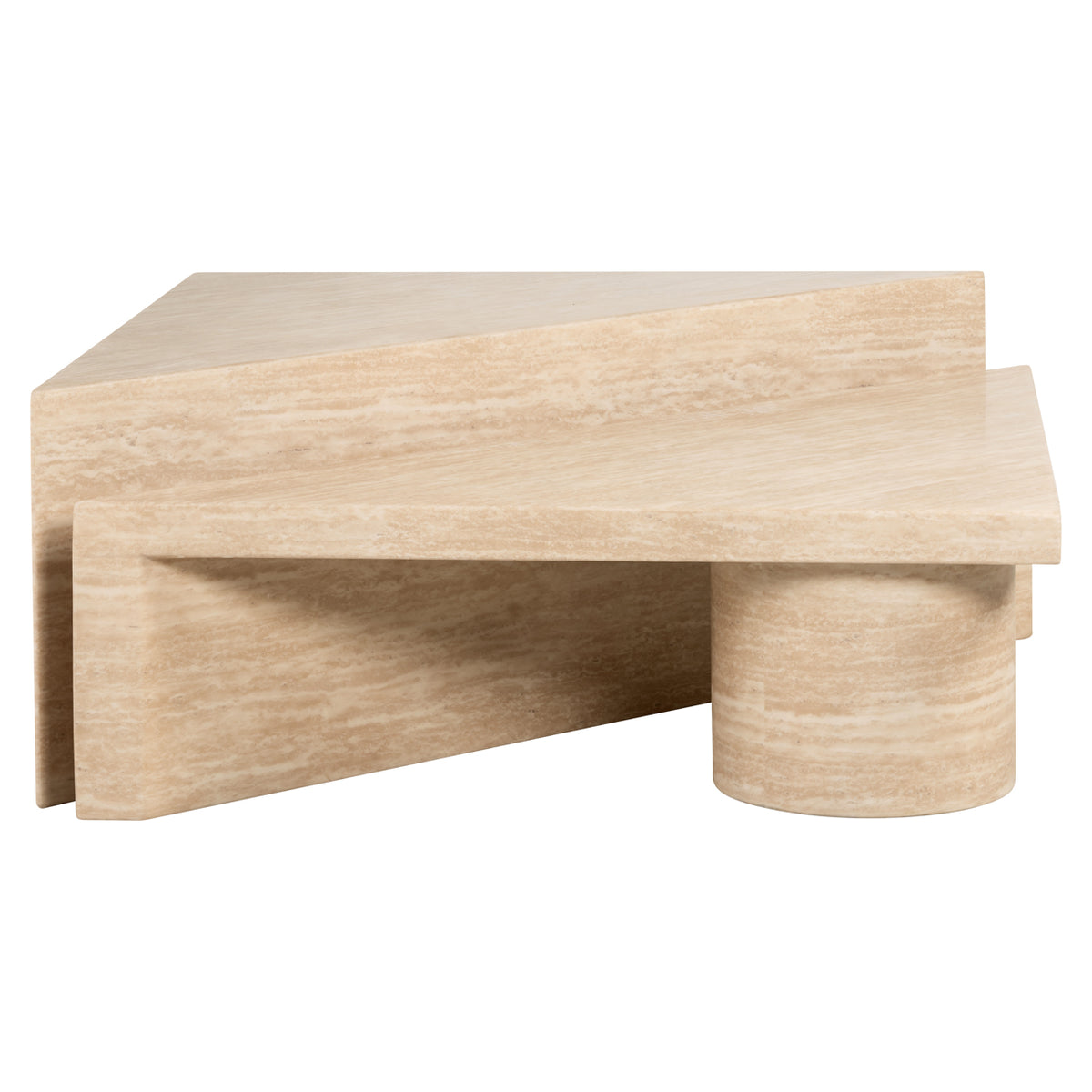 Fictus beige coffee table (Set of 2)