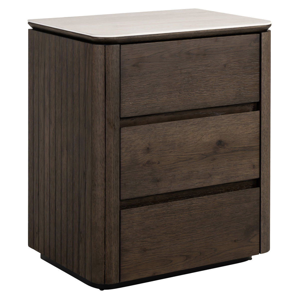 Table de chevet Ritz marron