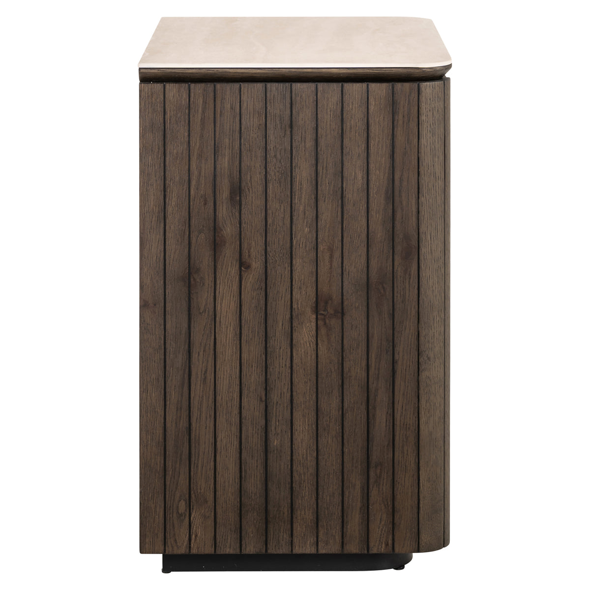 Table de chevet Ritz marron