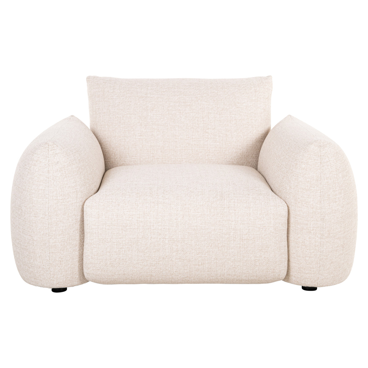 Fauteuil de salon extérieur Dawson beige alpin
