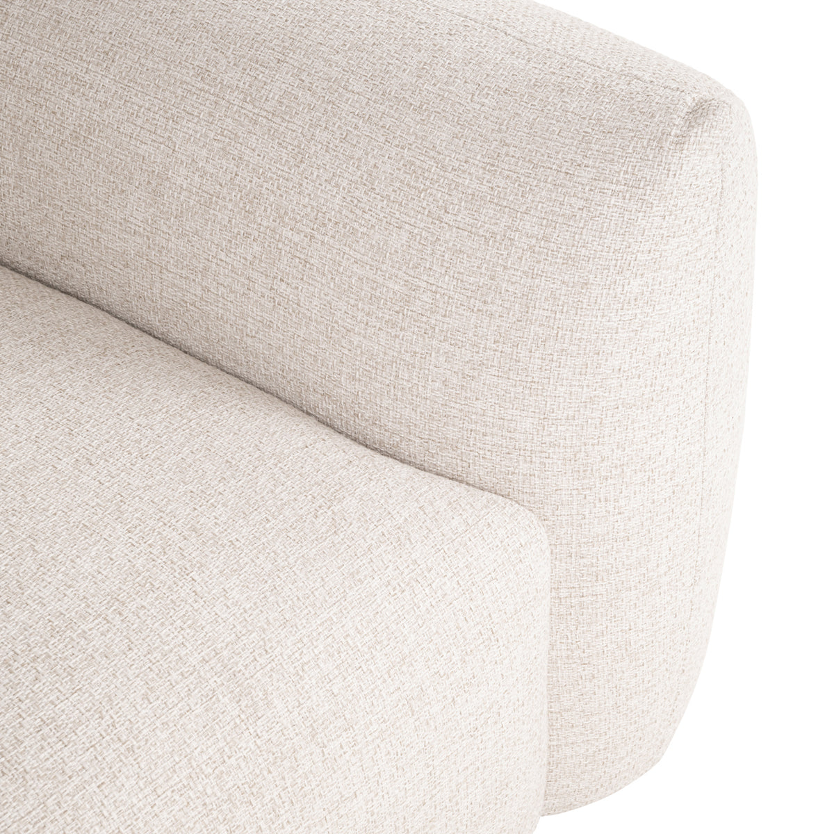 Fauteuil de salon extérieur Dawson beige alpin
