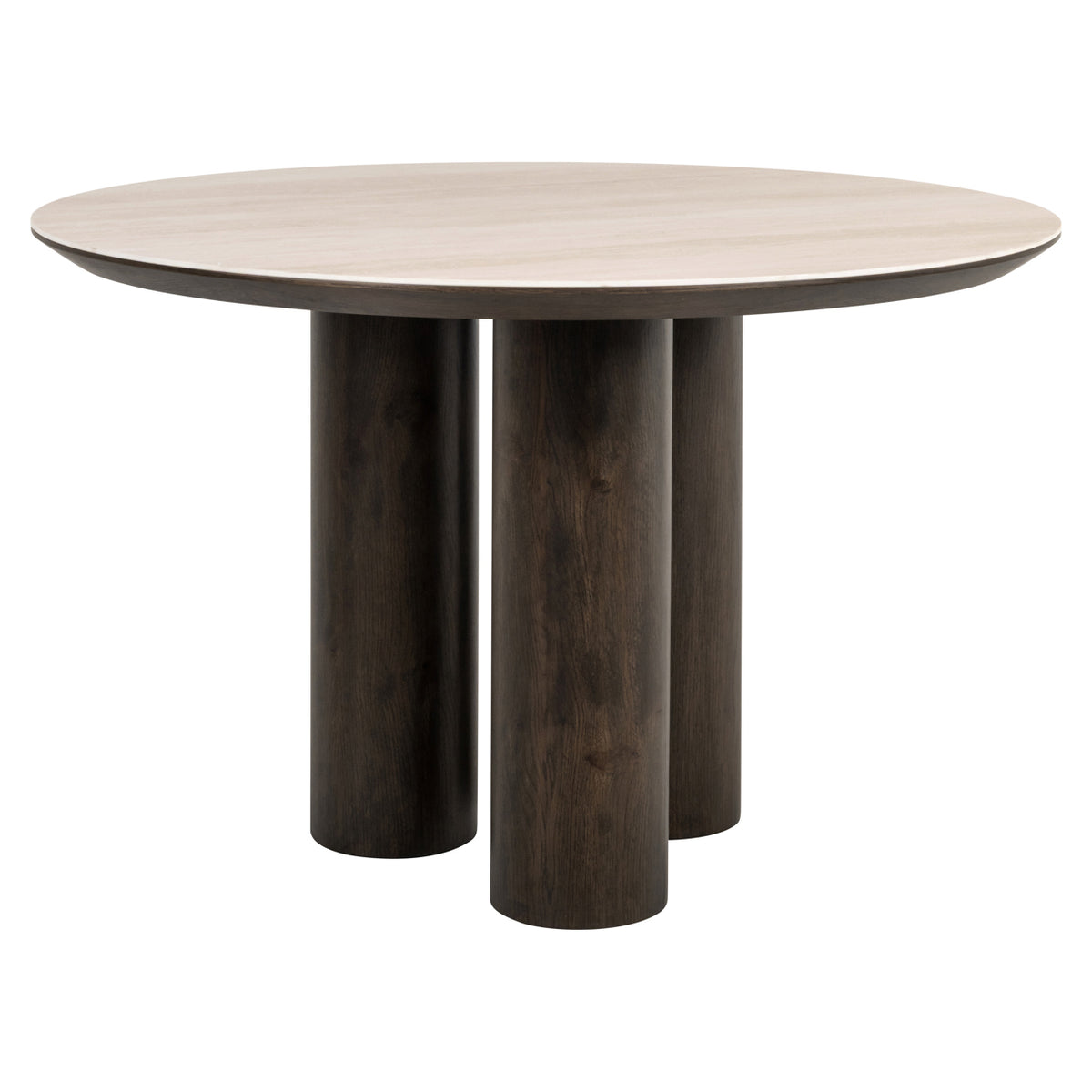 Table de salle à manger Ritz marron 120Ø