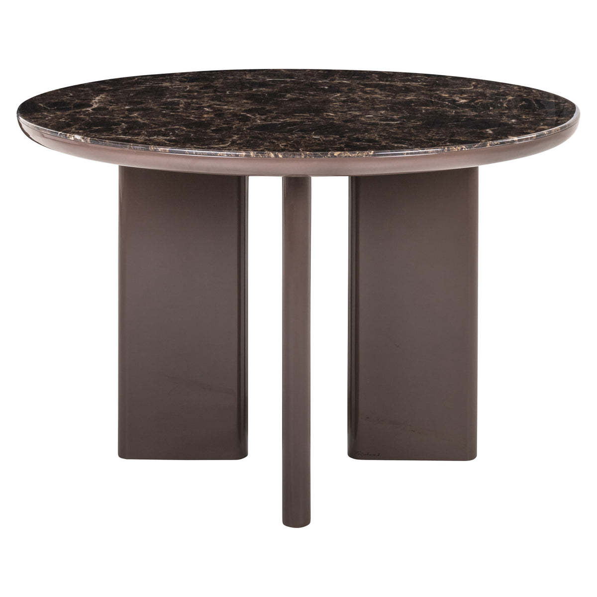 Dining table Almundi chocolat brown 120Ø