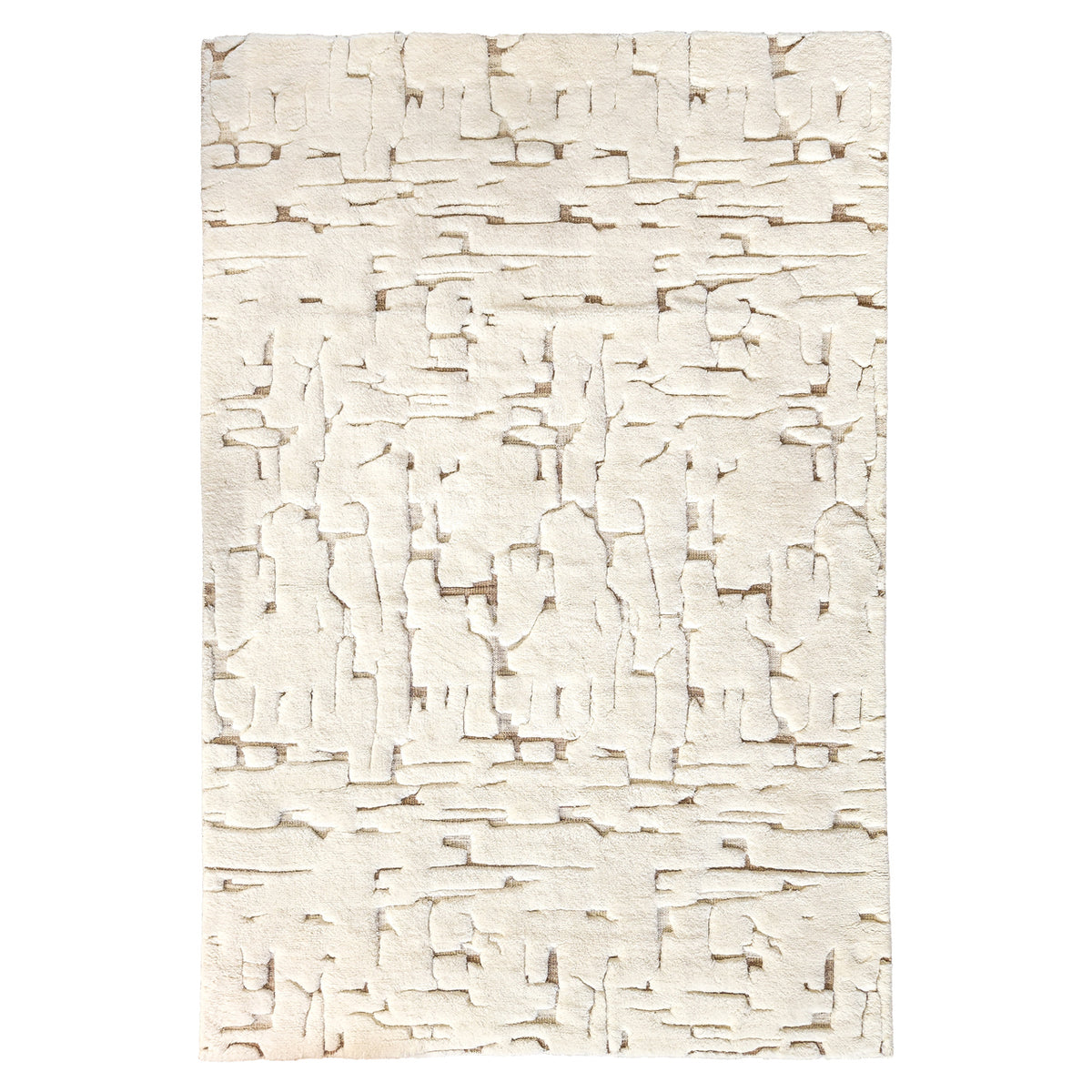 Tapis Mehran white 300x400