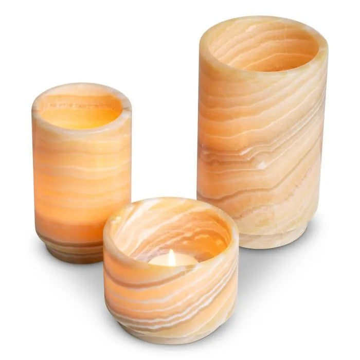 Tealight holder Leonidas set of 3-7