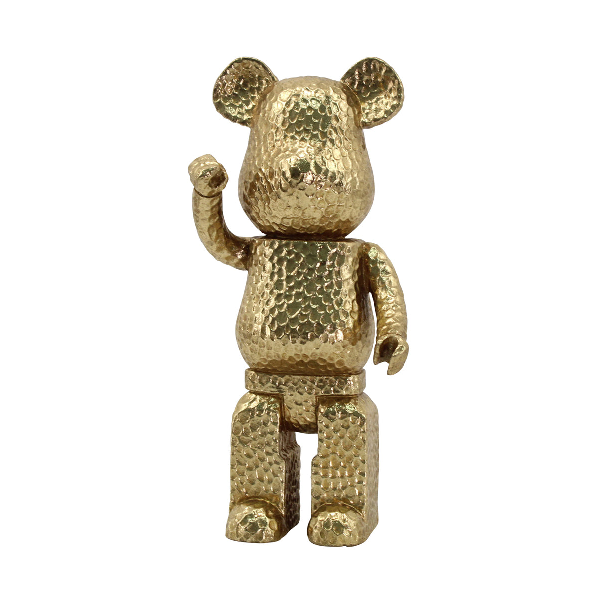 Dekoratives Objekt Bear gold stehend