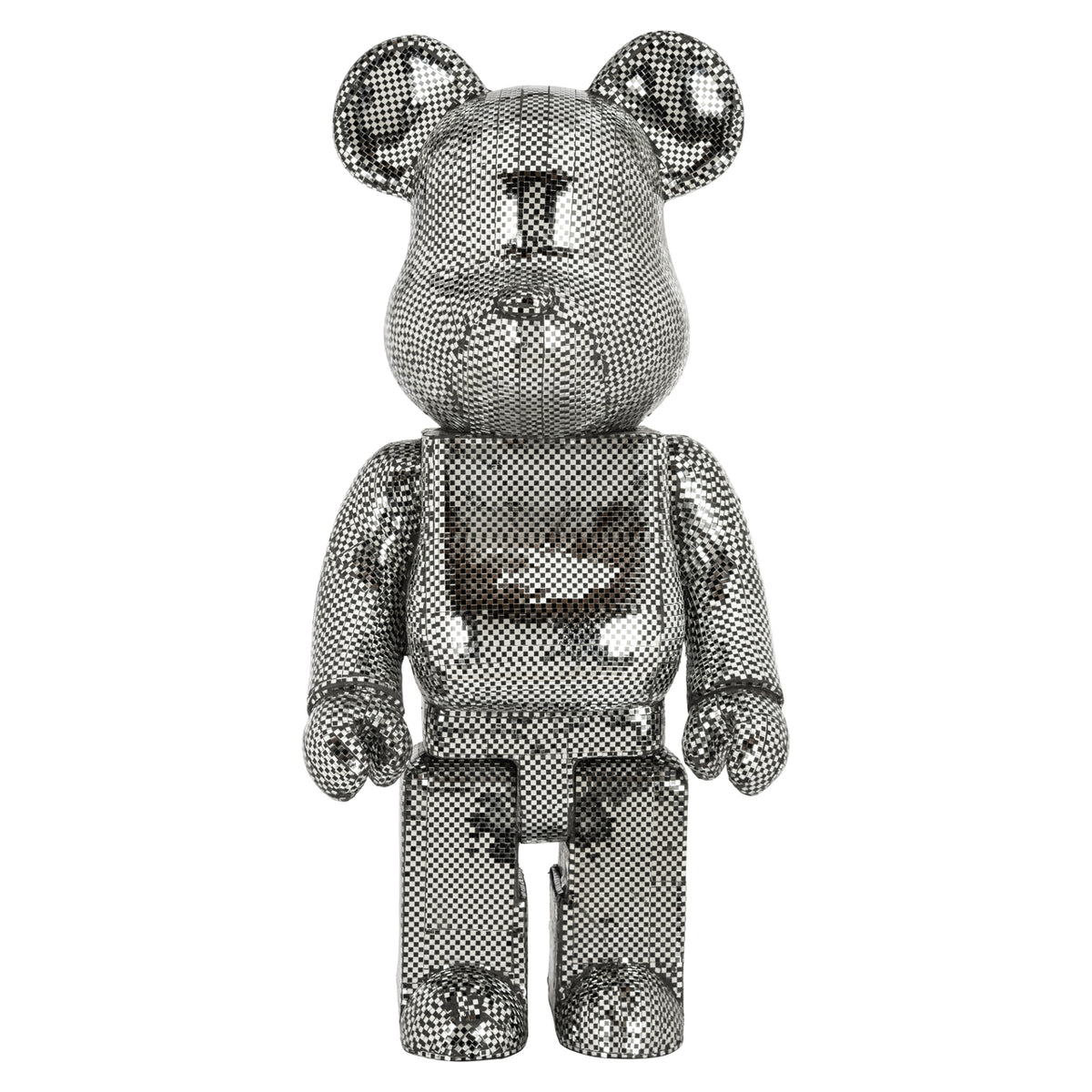 Objet décoratif Bear argenté grand modèle