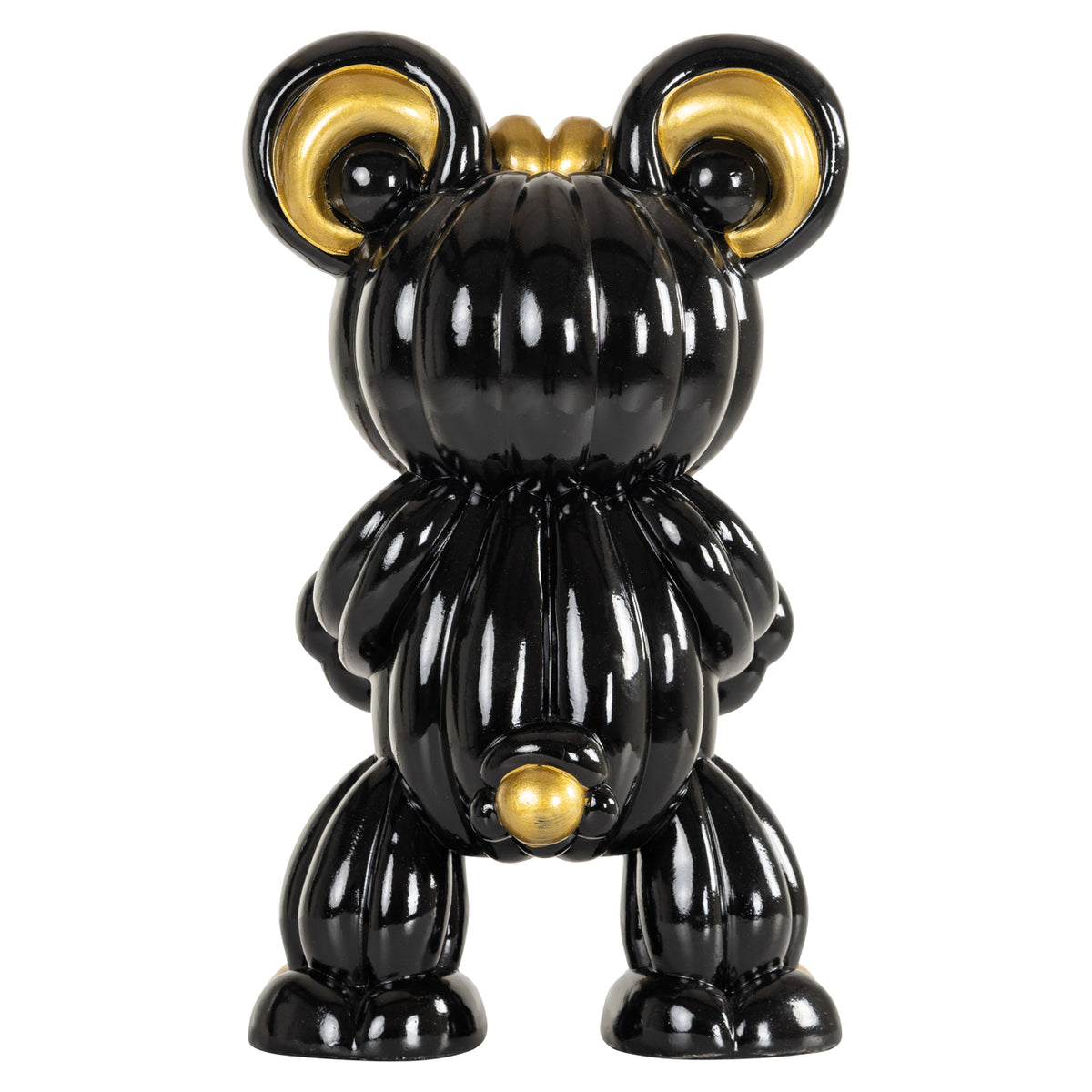 Decorative object Silly black/gold