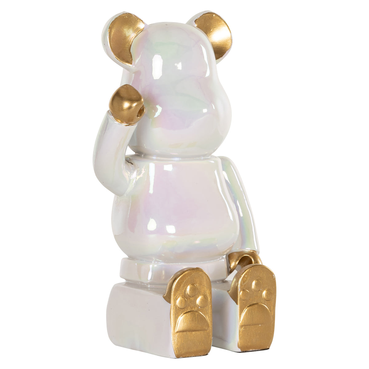 Decoratief object Berlyn white bear