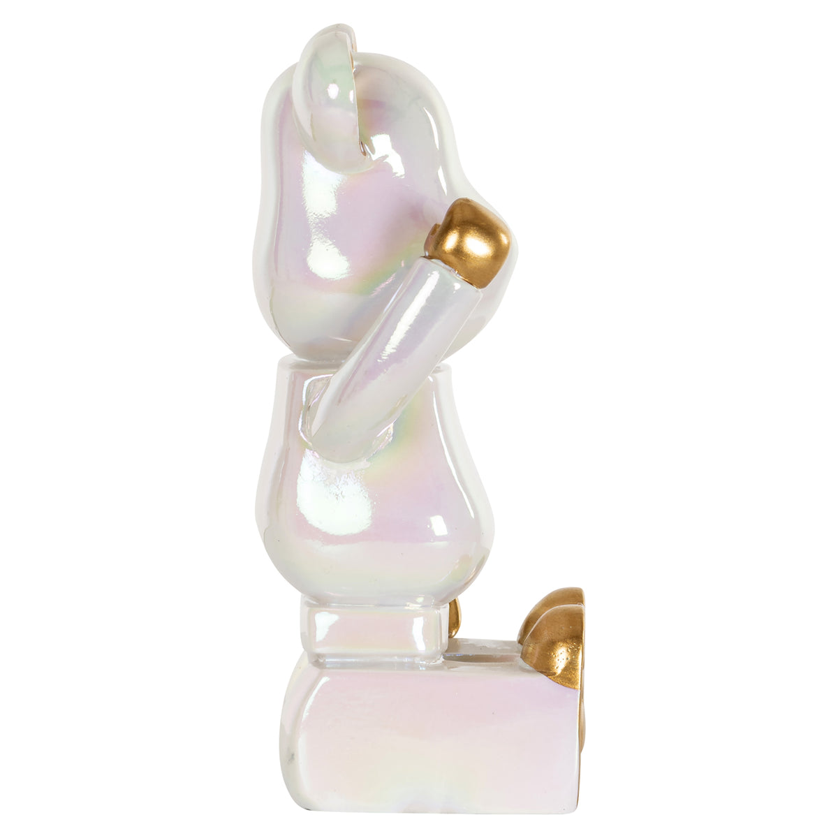 Decoratief object Berlyn white bear