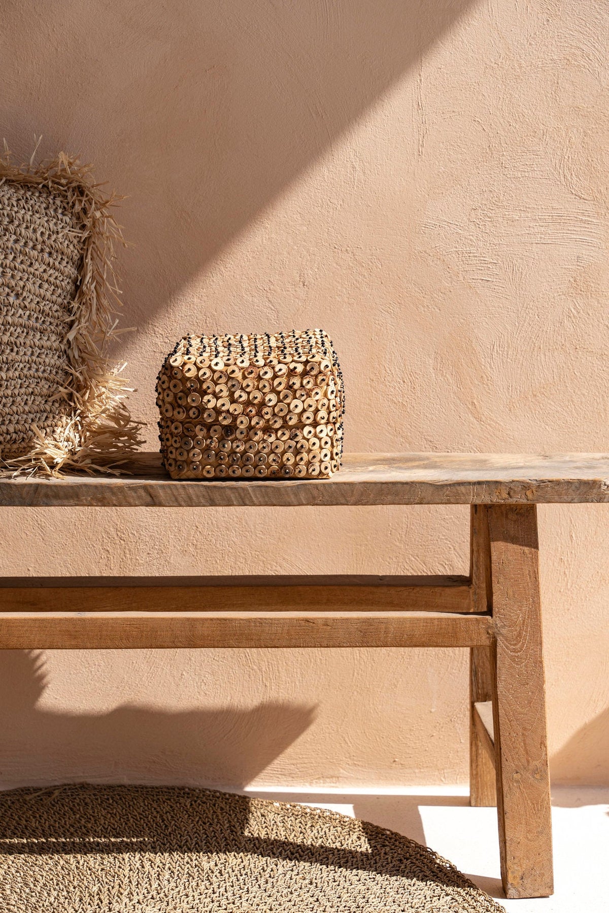 The Coconut Shell Basket - Natural - L