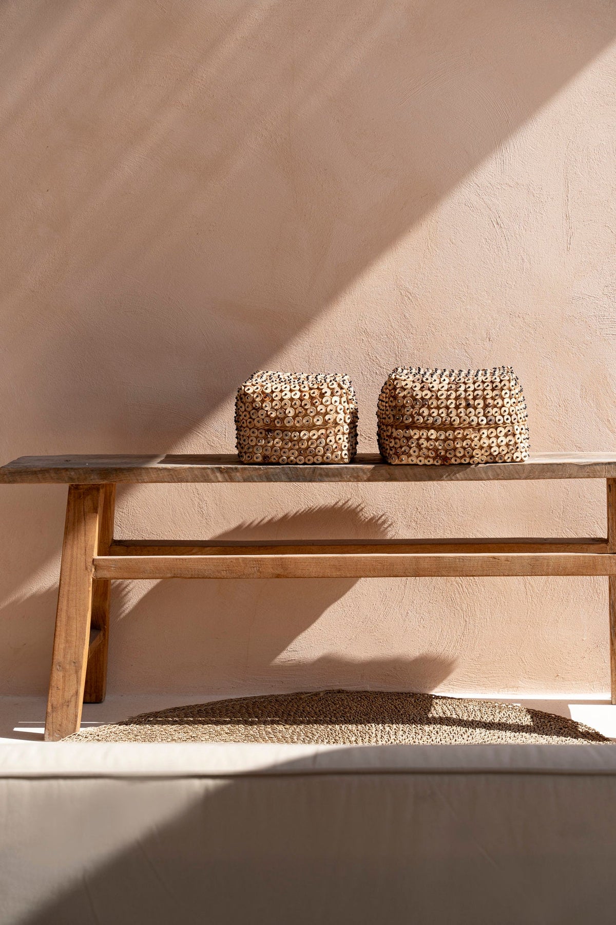 The Coconut Shell Basket - Natural - L