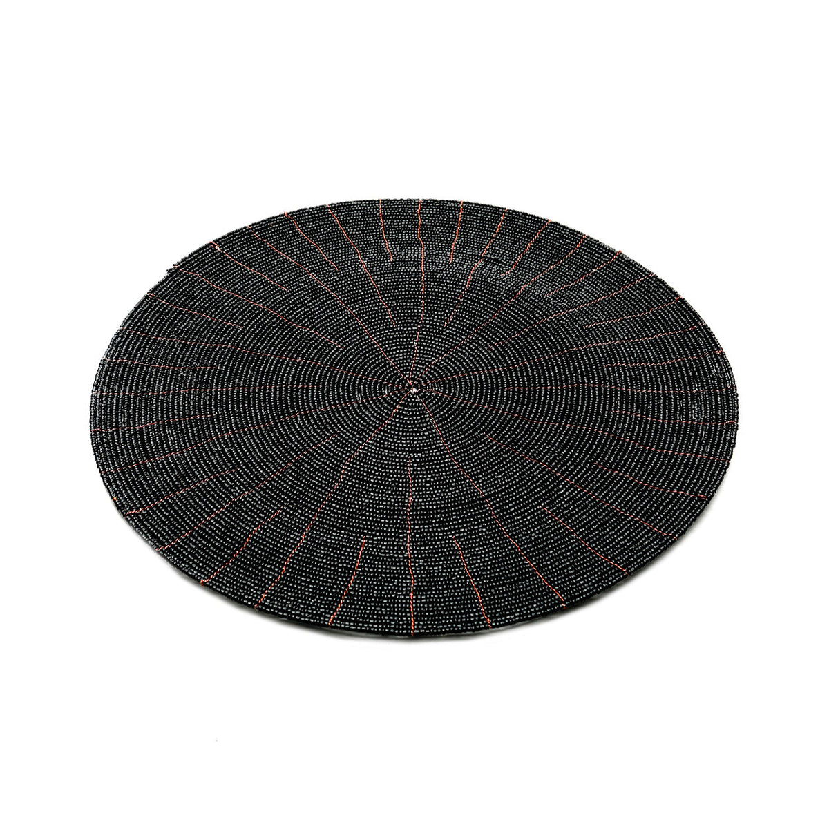 The Beaded Placemat - Black