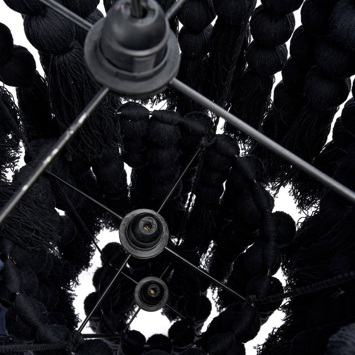 The Nomad Cotton Chandelier - Black - XL