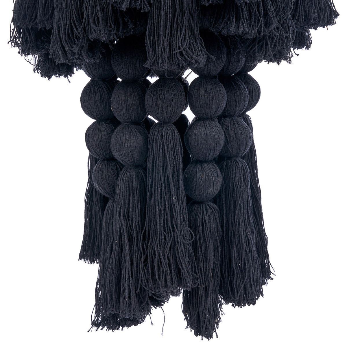 The Nomad Cotton Chandelier - Black - XL