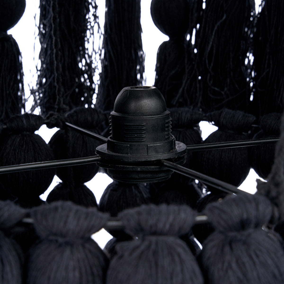 The Nomad Cotton Chandelier - Black - XL
