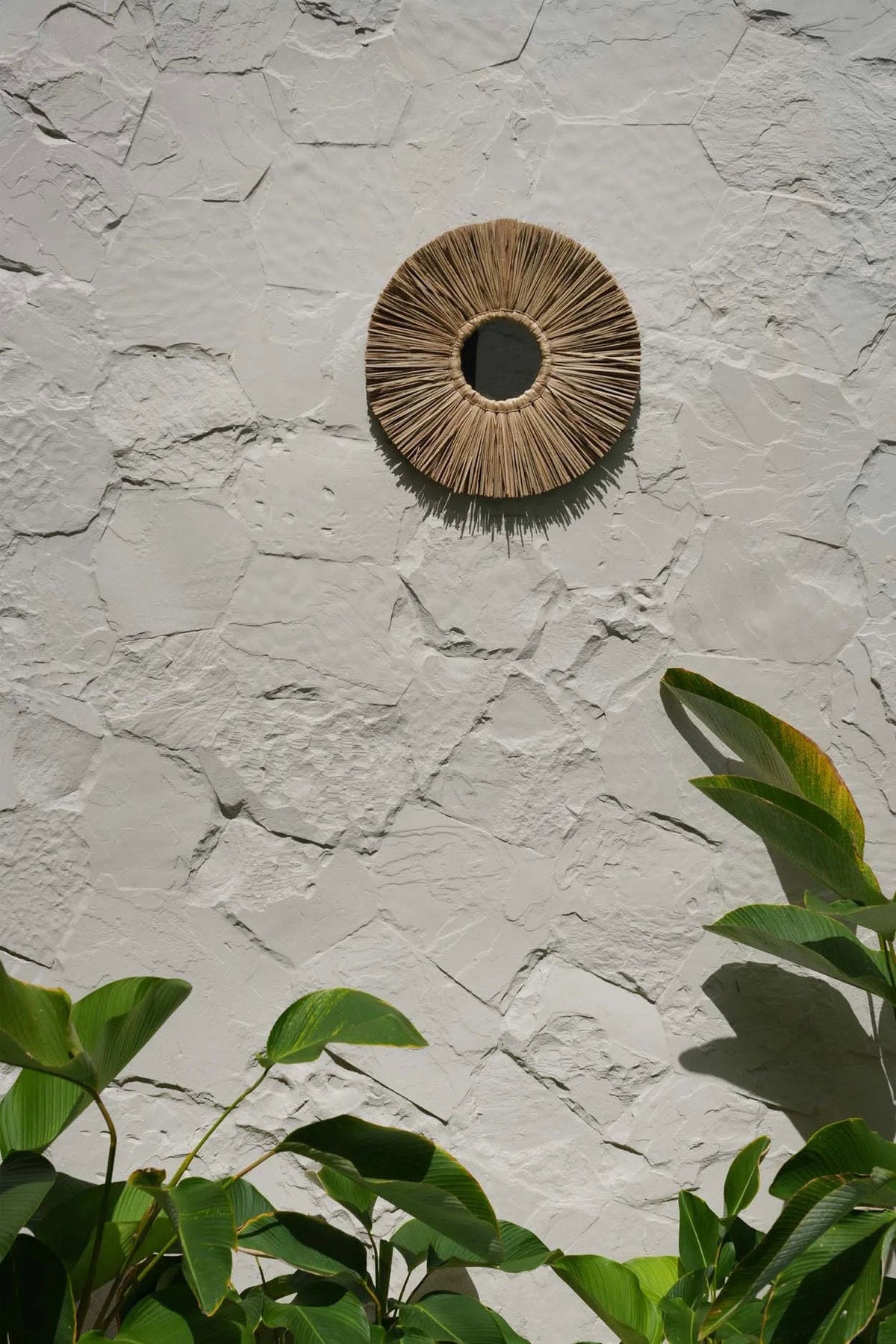Miroir Alang Alang - Naturel - S
