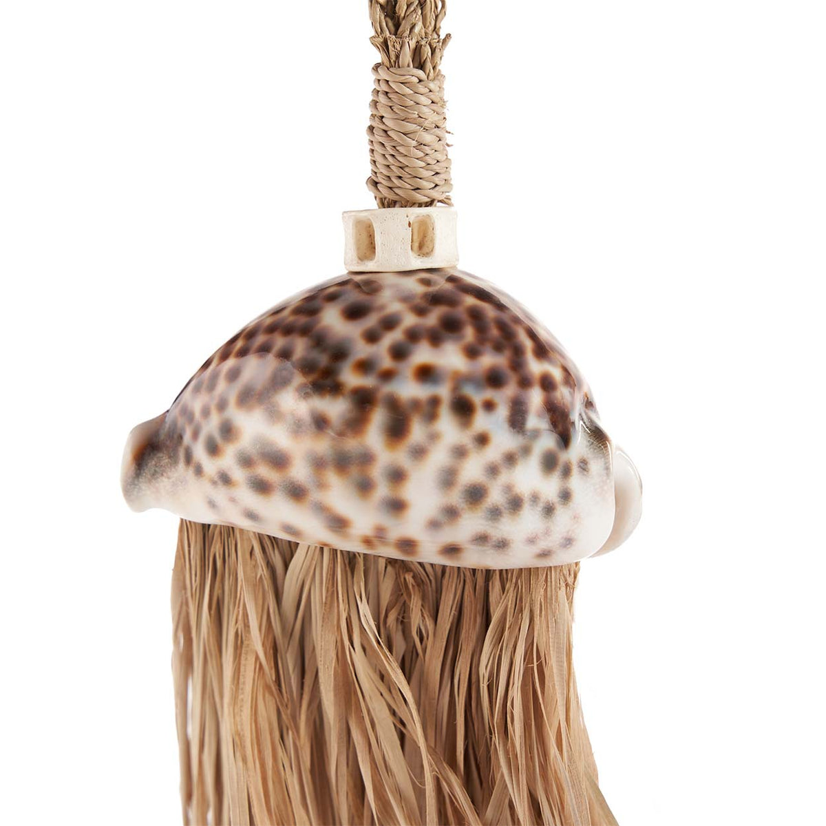 Pompon en raphia Lupina - Naturel