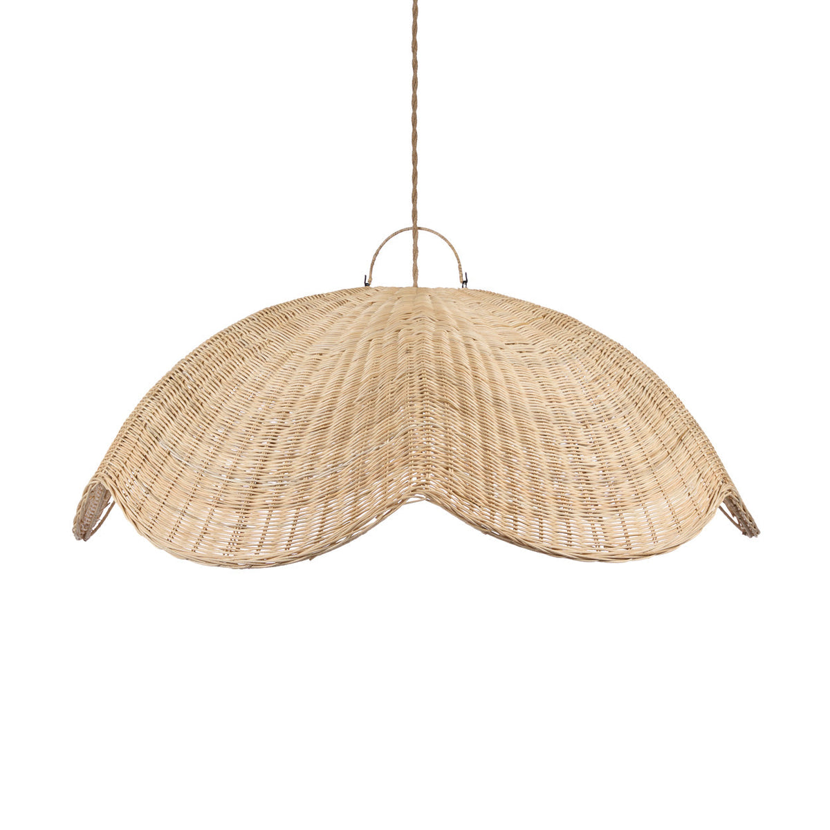 Pendelleuchte Wave - Natur- XL