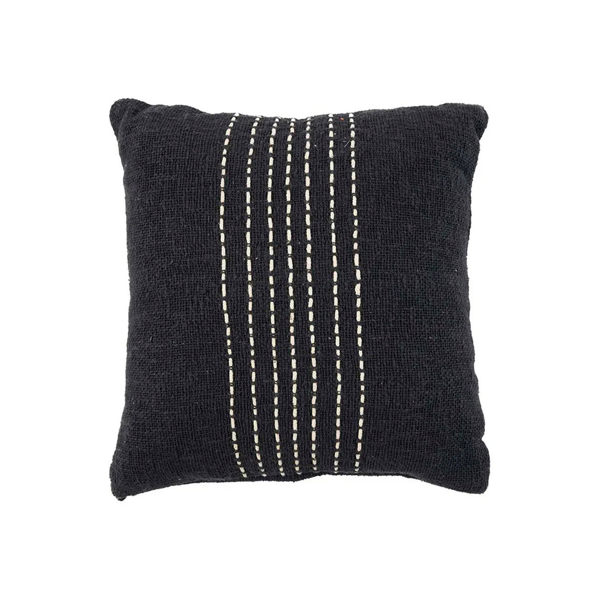 Housse de coussin Drizle - noir blanc
