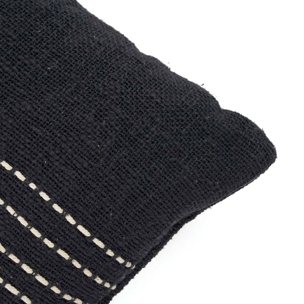 Housse de coussin Drizle - noir blanc