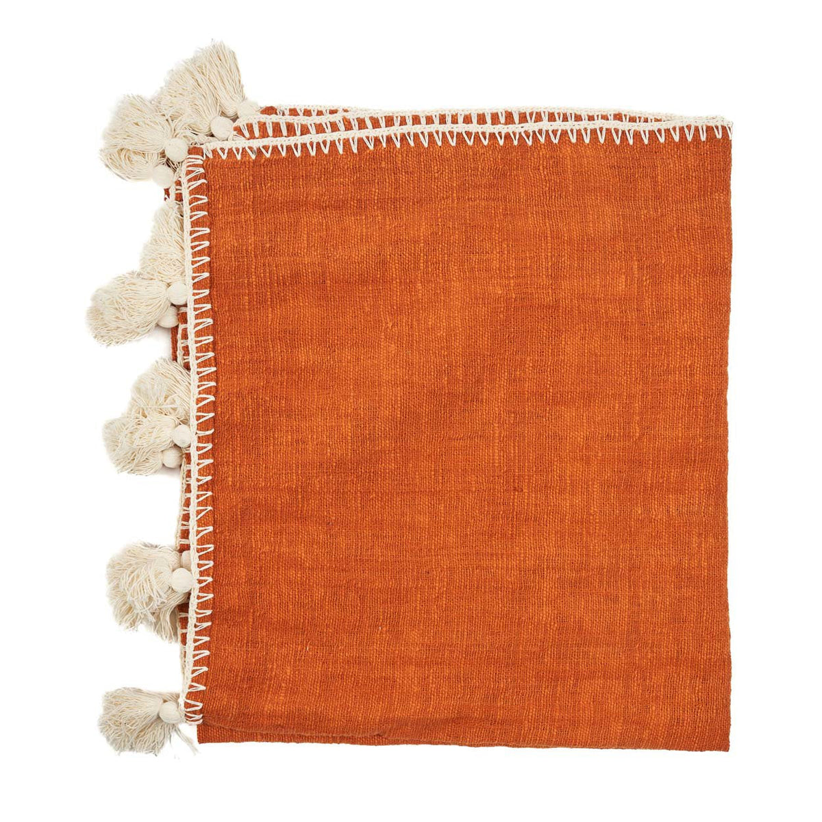 Jeté de lit Stitch - Terracotta