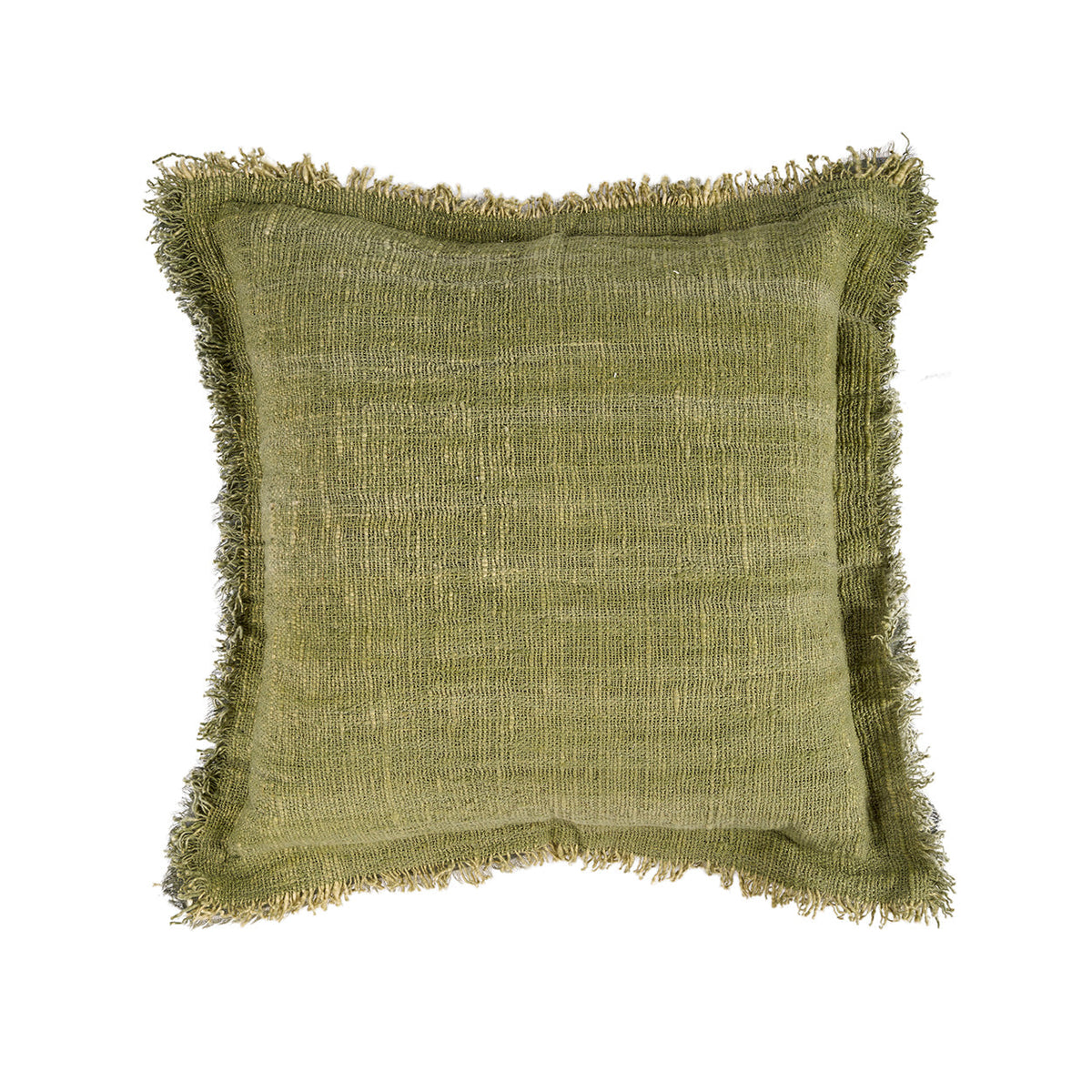 Housse de coussin Jungle Fringe - Vert