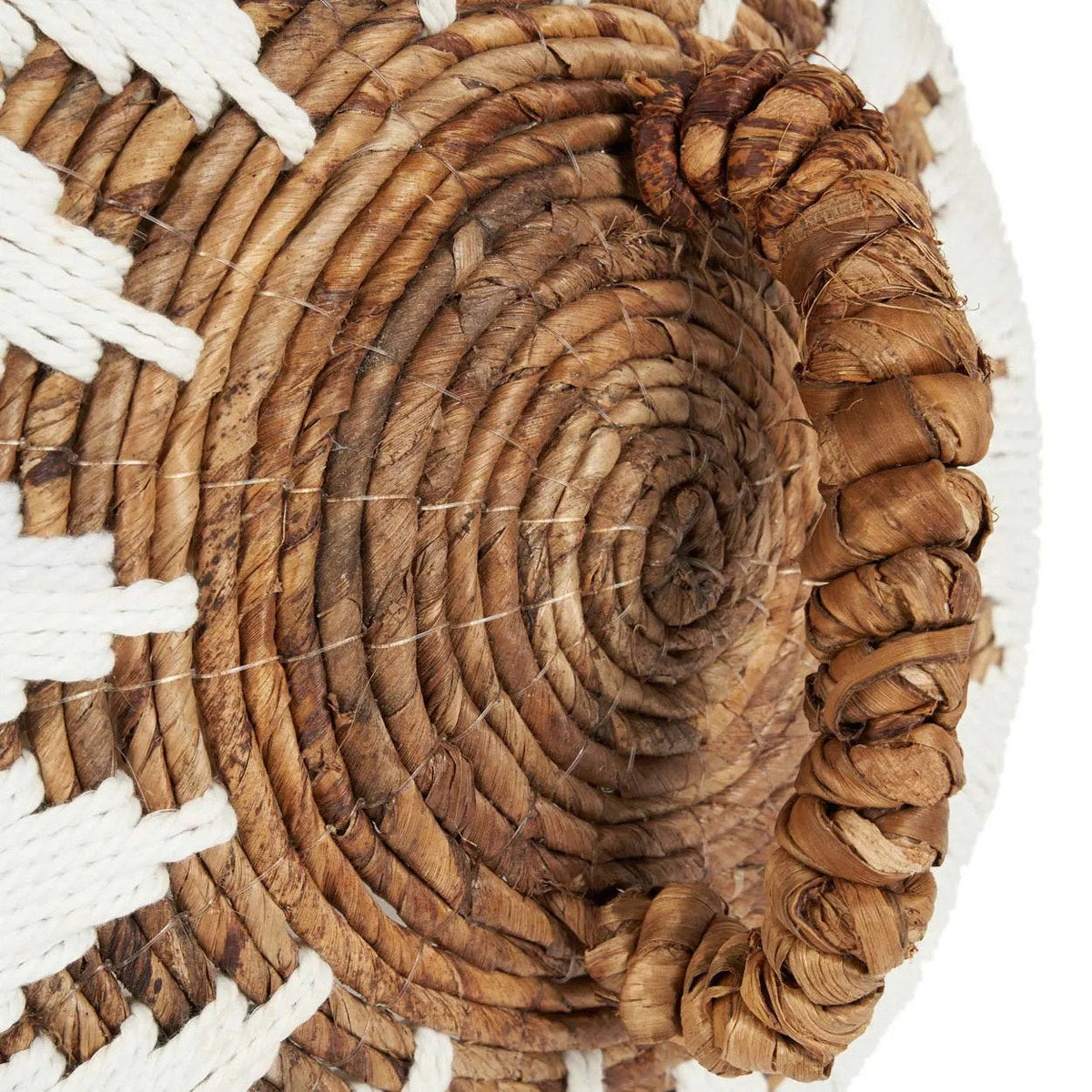 The Little Bay Beach Basket - Natural White - M