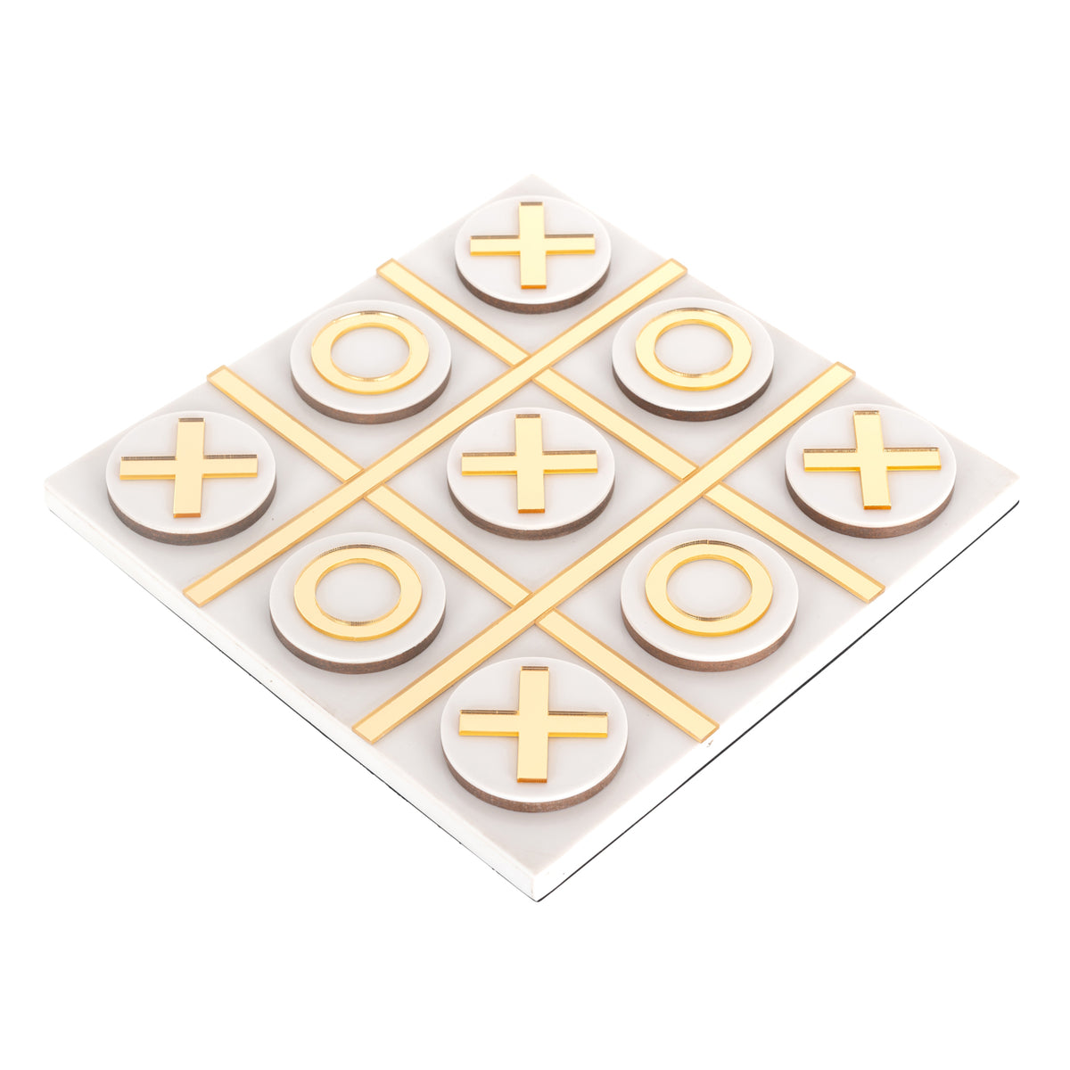 Jeu décoratif Maylie white Tic-Tac-Toe