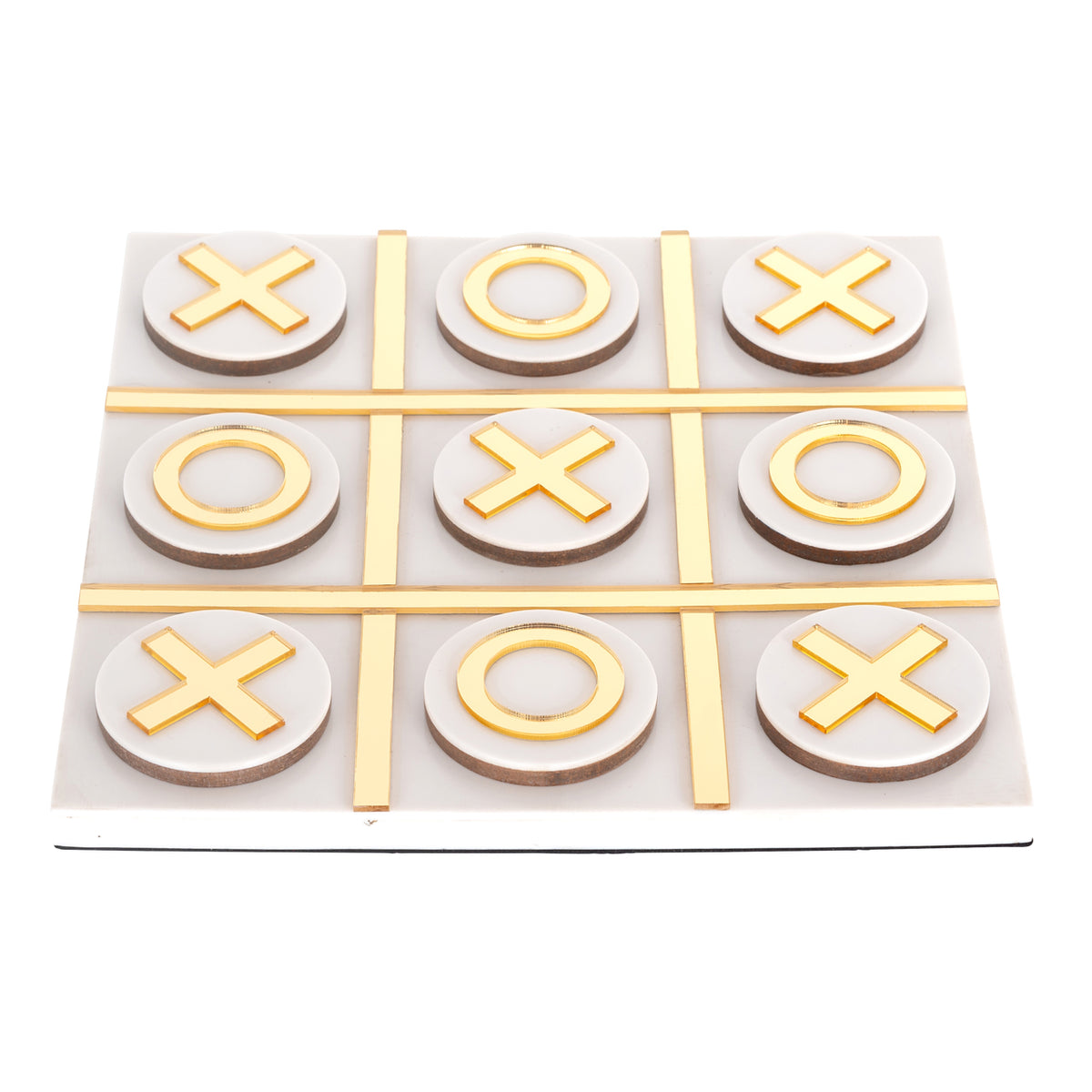 Jeu décoratif Maylie white Tic-Tac-Toe