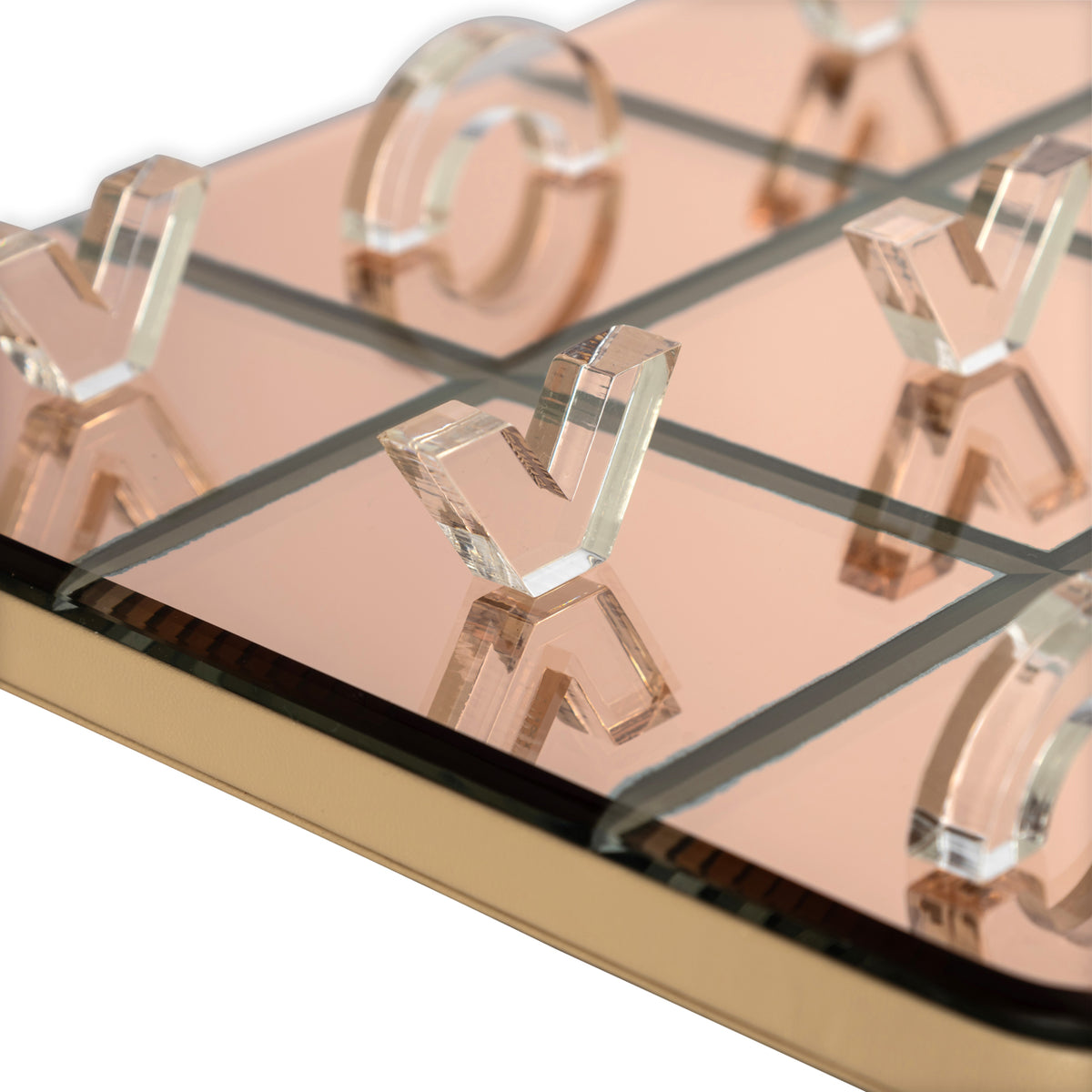 Decoratief spel Caylin gold Tic-Tac-Toe
