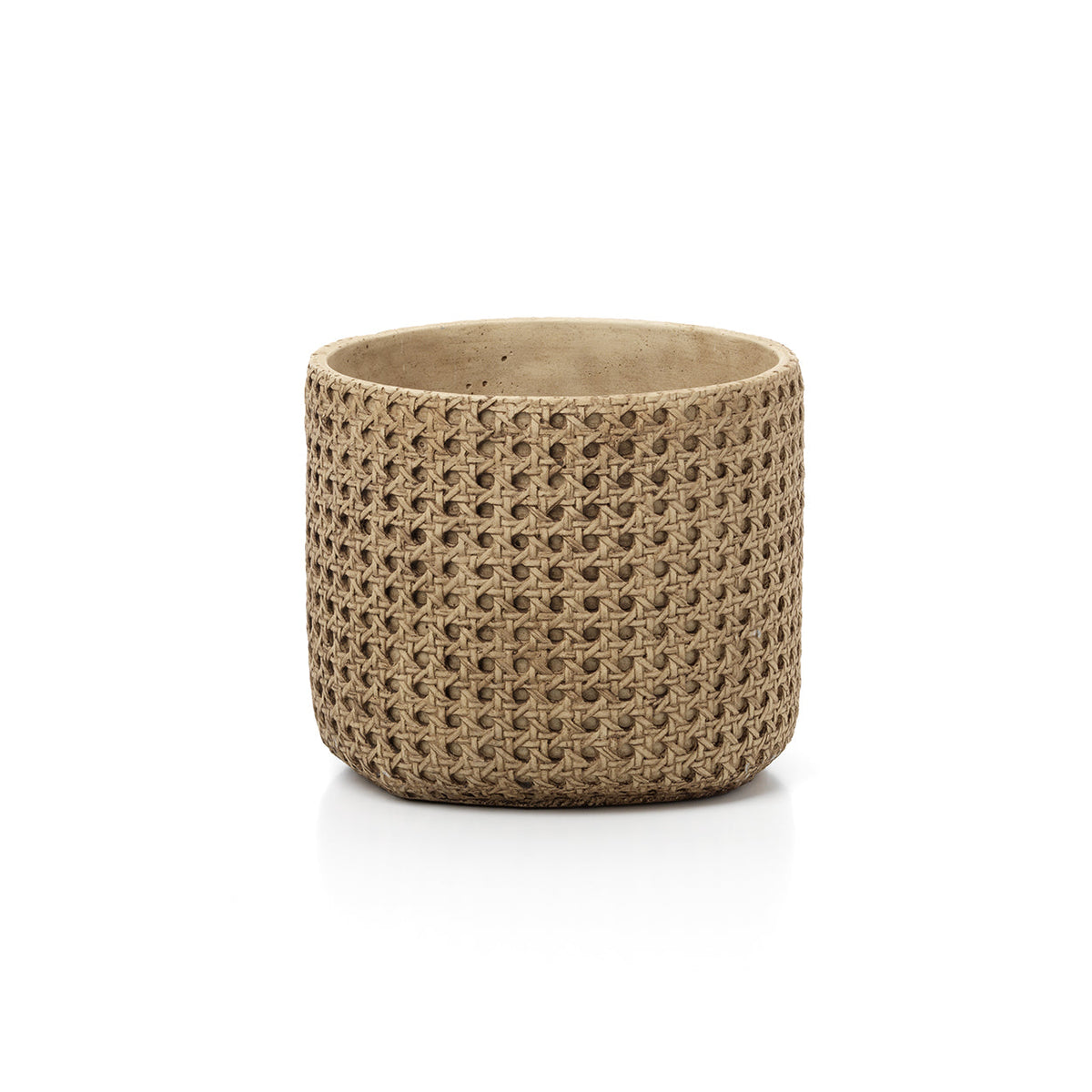 De RattanRock-plantenbak - Naturel - L