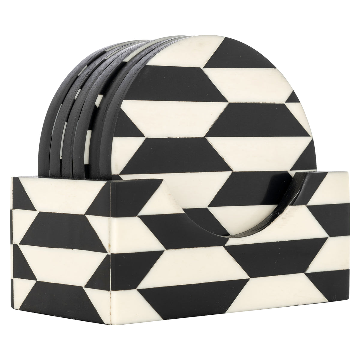 Jula wine and bar accessories black/white