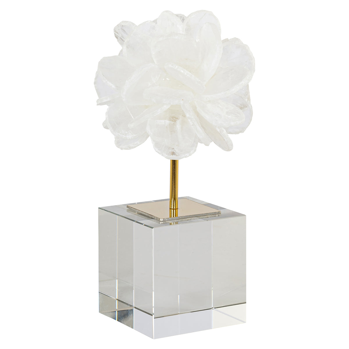 Decorative object Eline white small