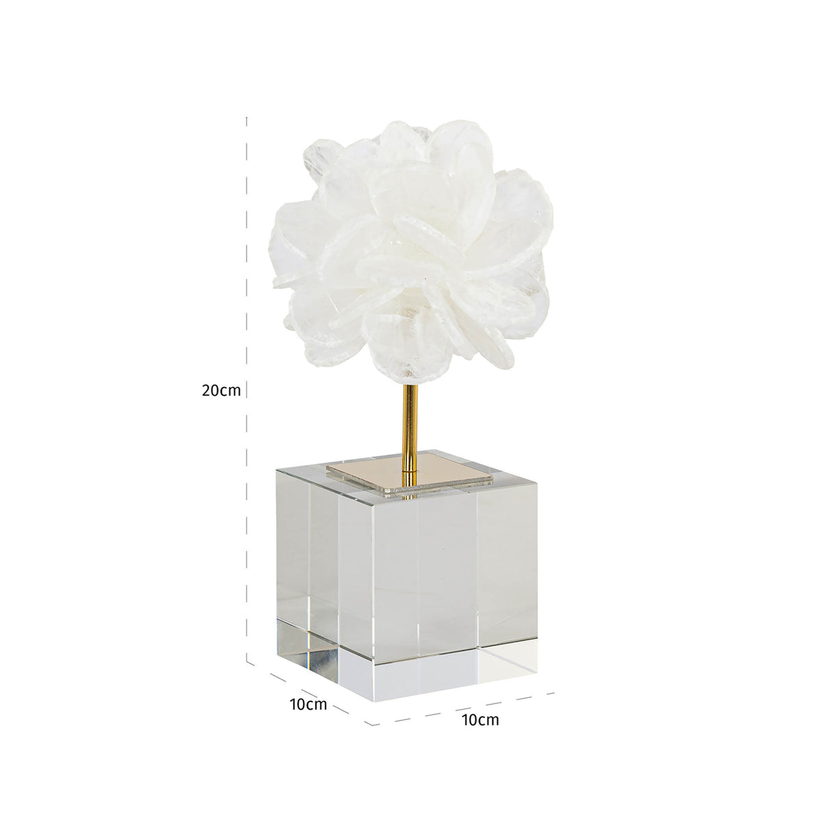 Decoratief object Eline white small
