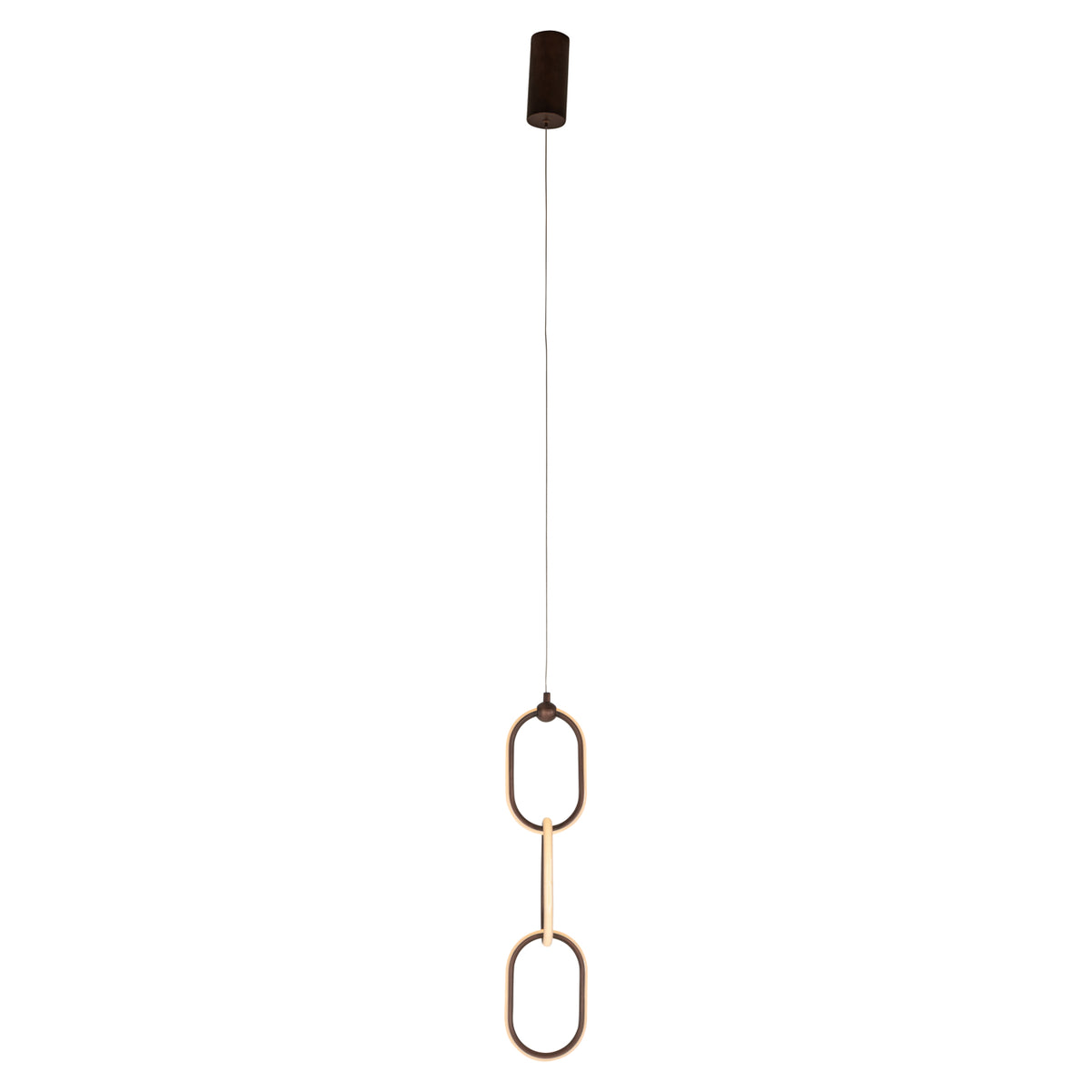 Lacey pendant lamp bronze