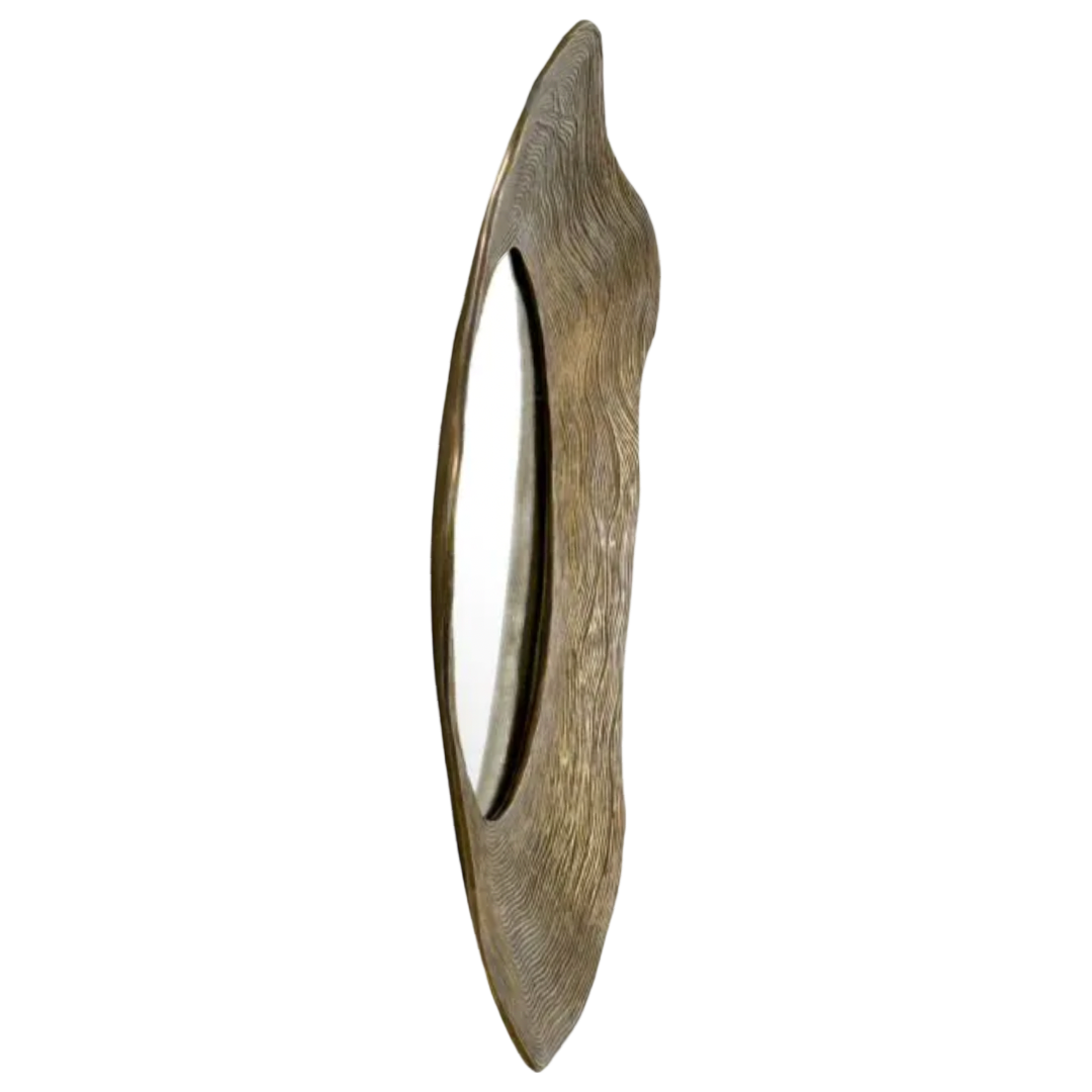Mirror Eichholtz Pavona brass