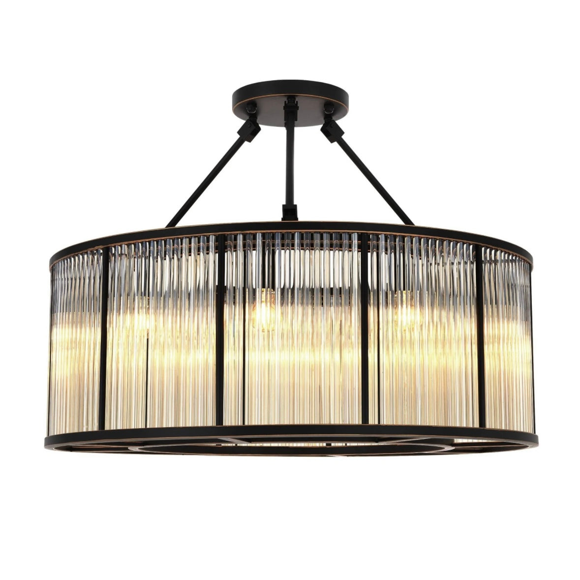 Eichholtz ceiling lamp Bernardi L bronze