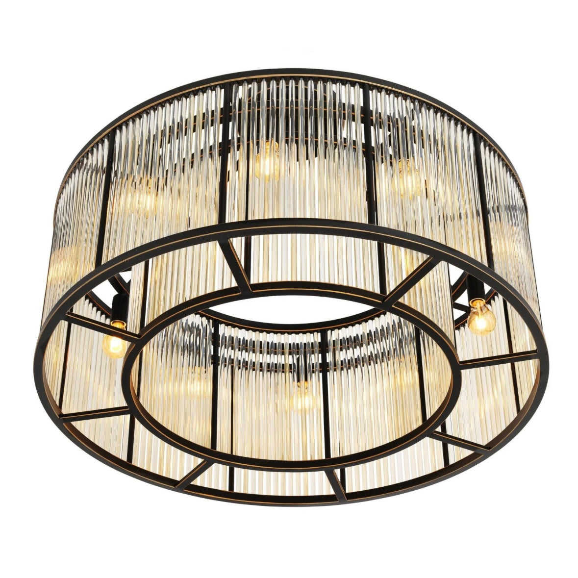 Eichholtz ceiling lamp Bernardi L bronze