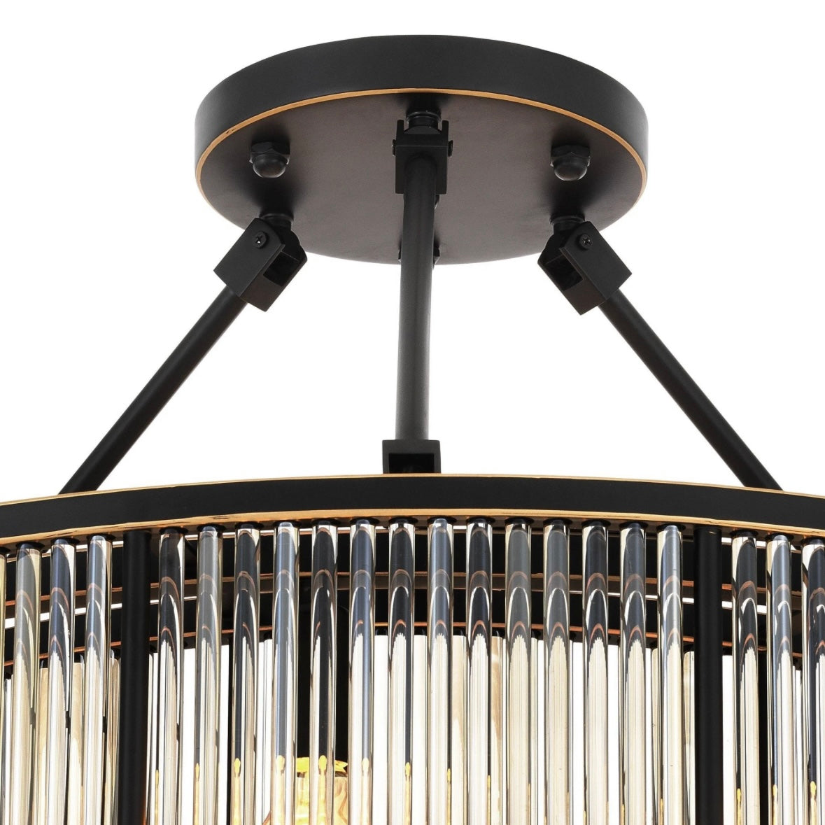 Eichholtz ceiling lamp Bernardi L bronze