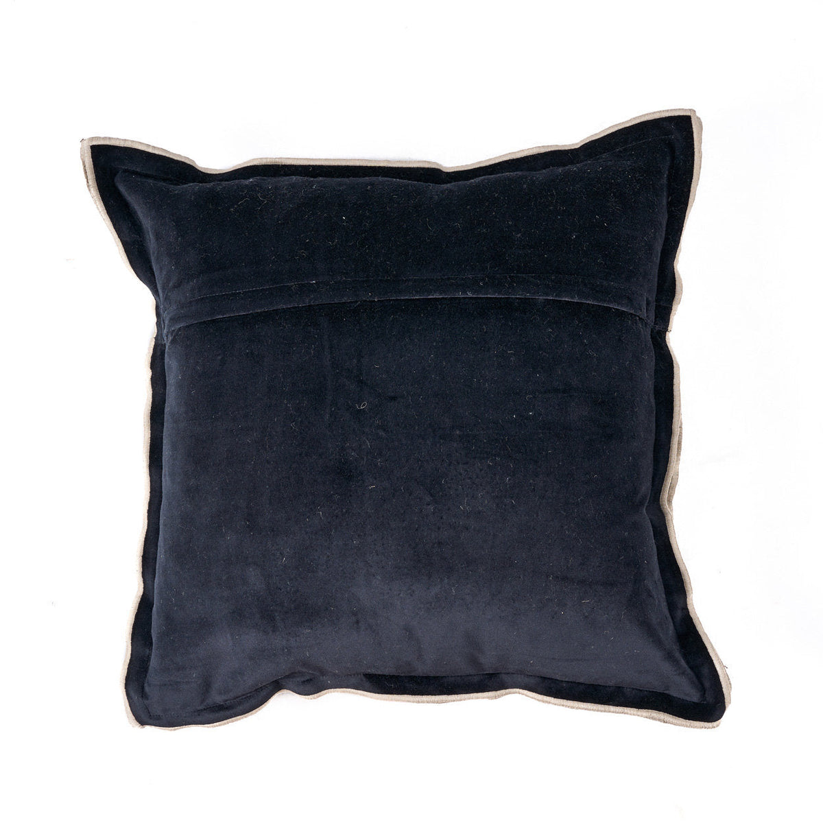 Der Kissenbezug Nordic Stripe - Natur Schwarz - 50x50