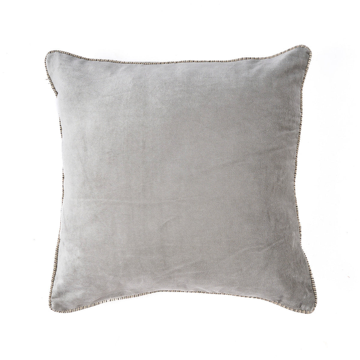 The Velvet Crush Cushion Cover - Grey - 50x50