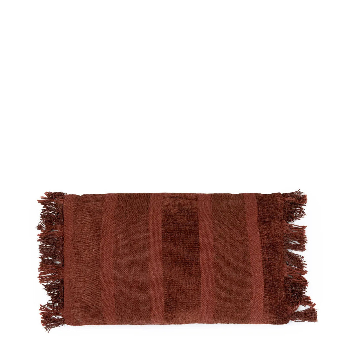 Der Kissenbezug Oh My Gee - Burgunderroter Samt - 30x50