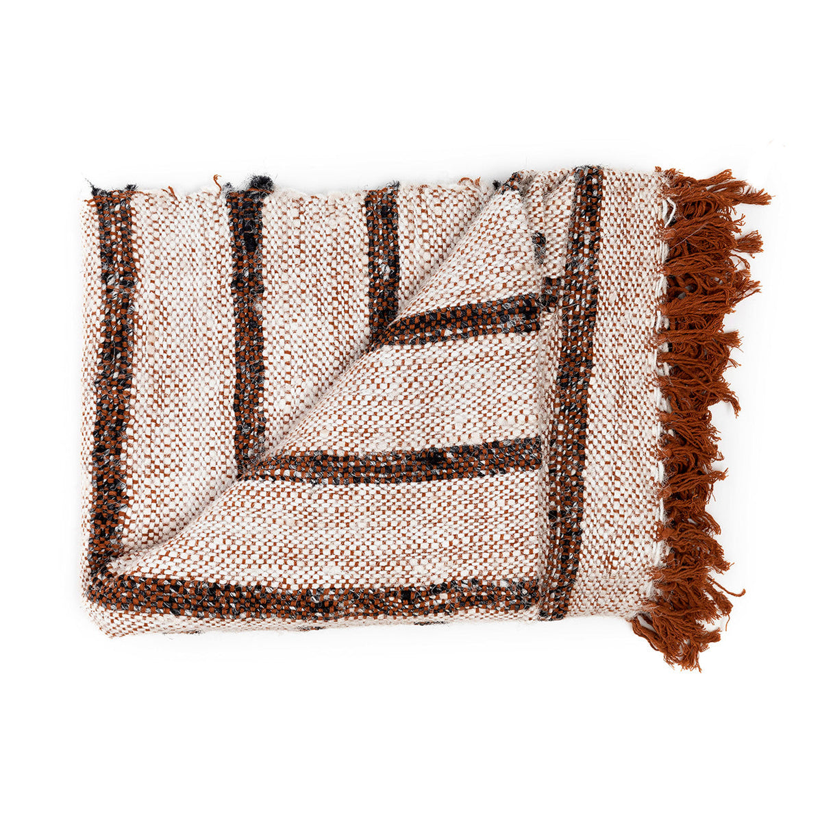 Das s'il vous Plaid - Bohemian White
