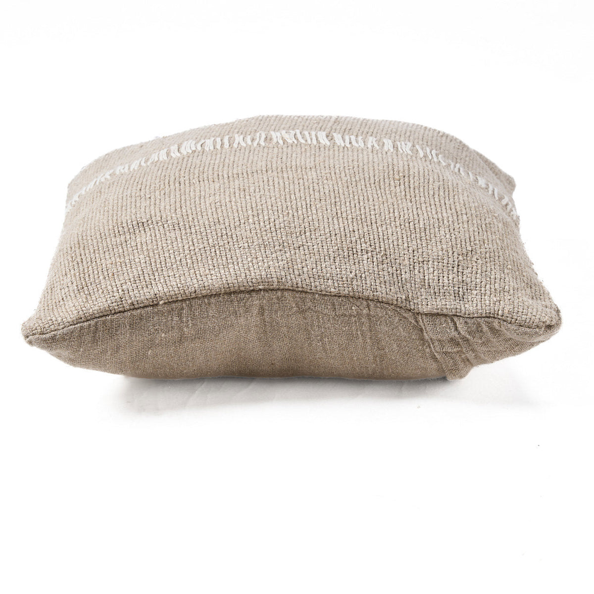 Housse de coussin Linen Stitch - Blanc naturel