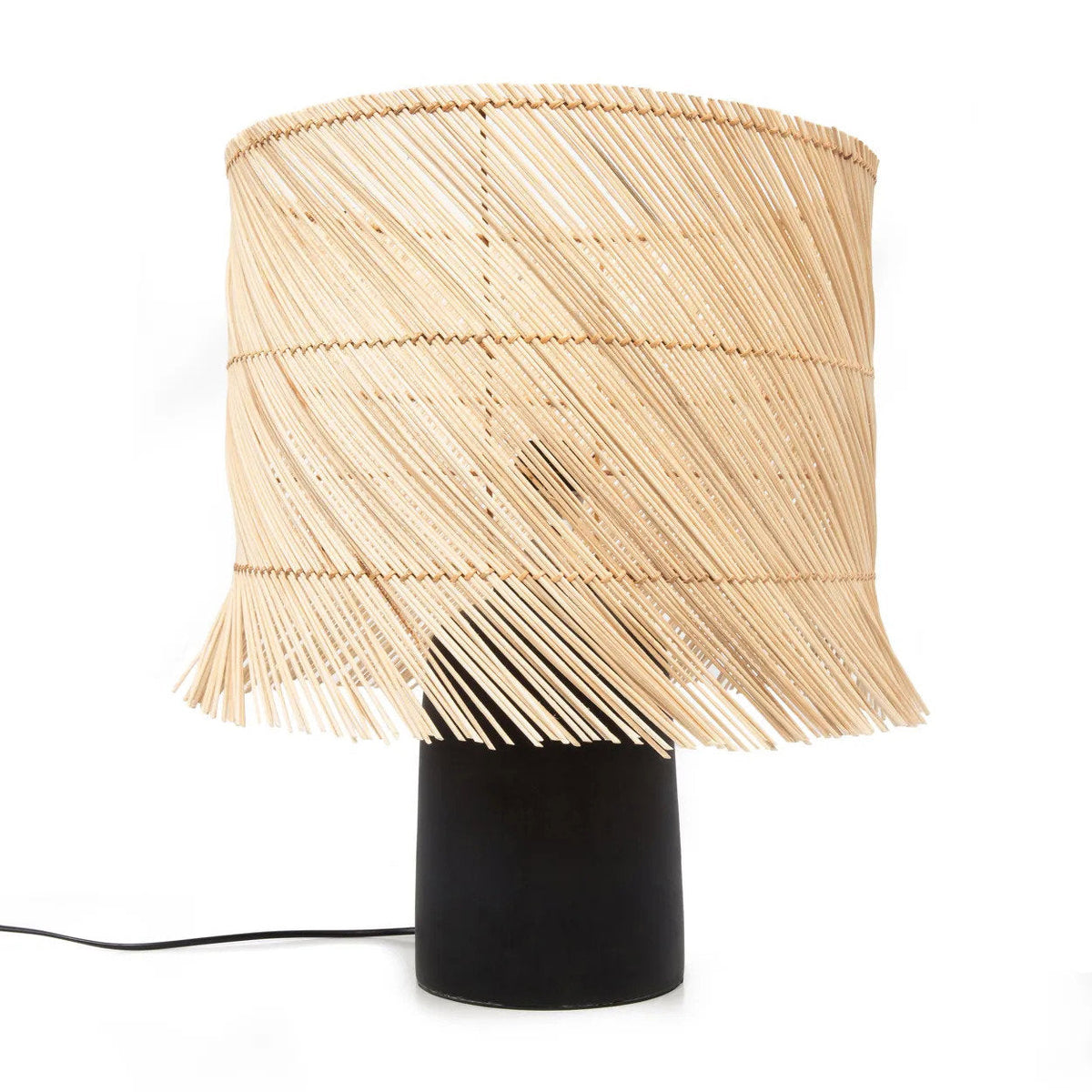 The Rattan Table Lamp Shade - Natural